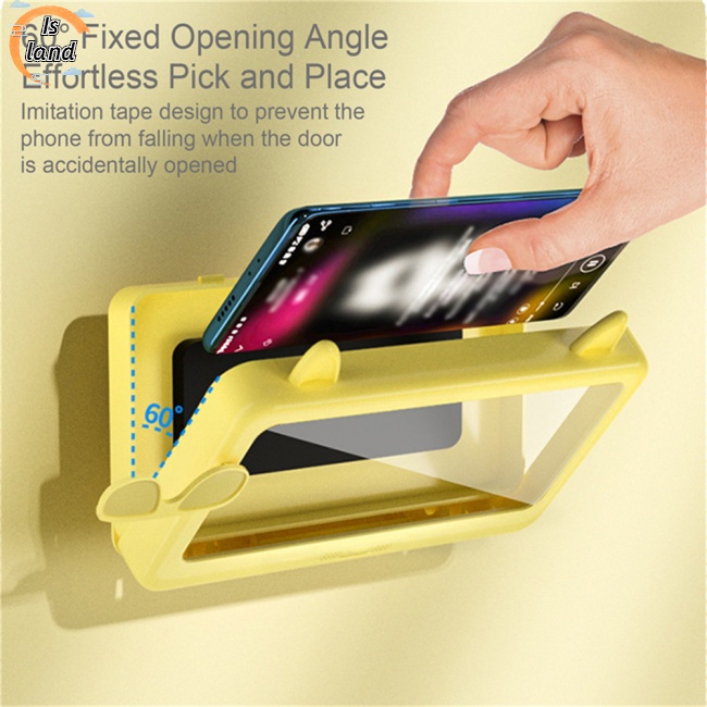 Giá Đỡ Điện Thoại Tự Dính Xoay 360 Độ Chống Thấm Nước Tiện Dụng