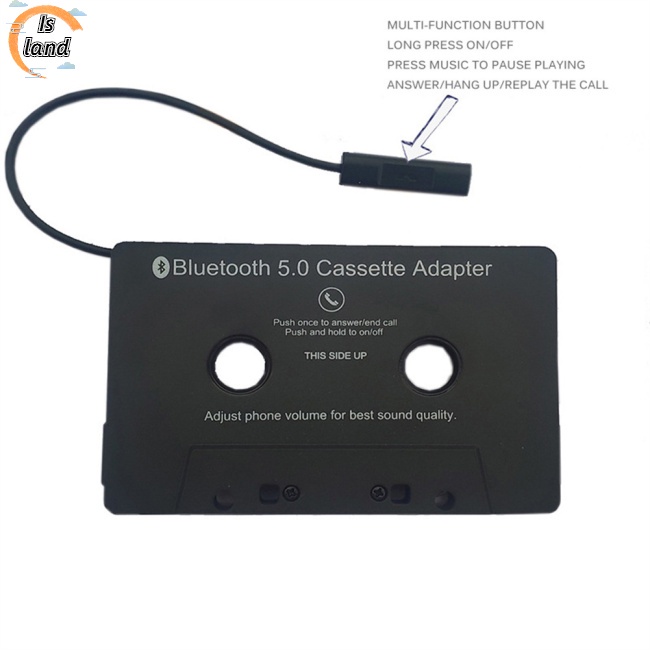Bộ Chuyển Đổi Băng Cát Sét Bluetooth 5.0 Cho Xe Hơi