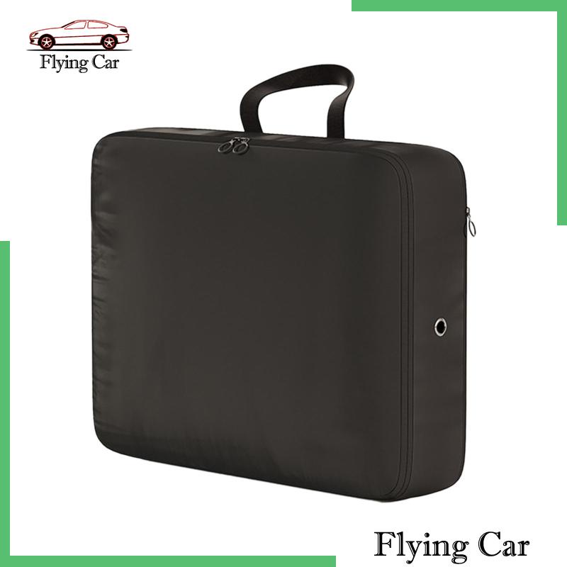 [Lzdjfmy2] Túi Nén Đựng Đồ Hai Chiều Mềm Mịn Có Dây Kéo Có Thể Gập Lại