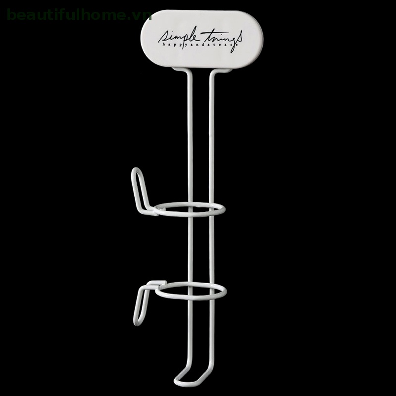 Giá Đỡ Máy Duỗi Tóc Gắn Tường Bằng Kim Loại Tiện Lợi