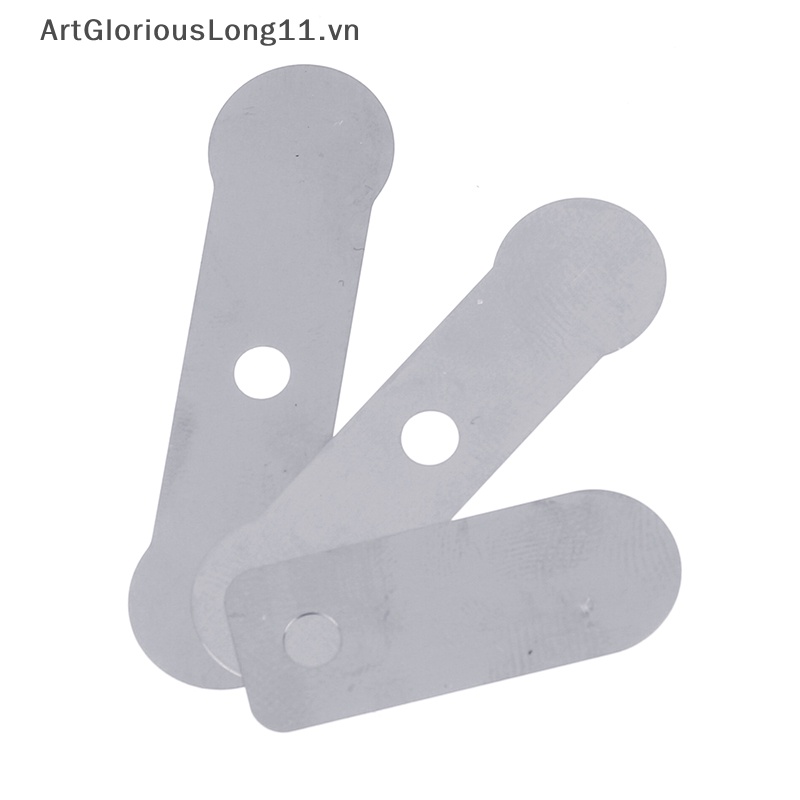 Set 10 Tấm Van Khí Hoặc Tấm Nhôm Màu Bạc