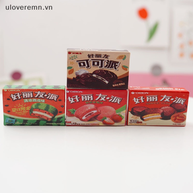 Set 10 Hộp Snack Mini Đồ Chơi Cho Nhà Búp Bê