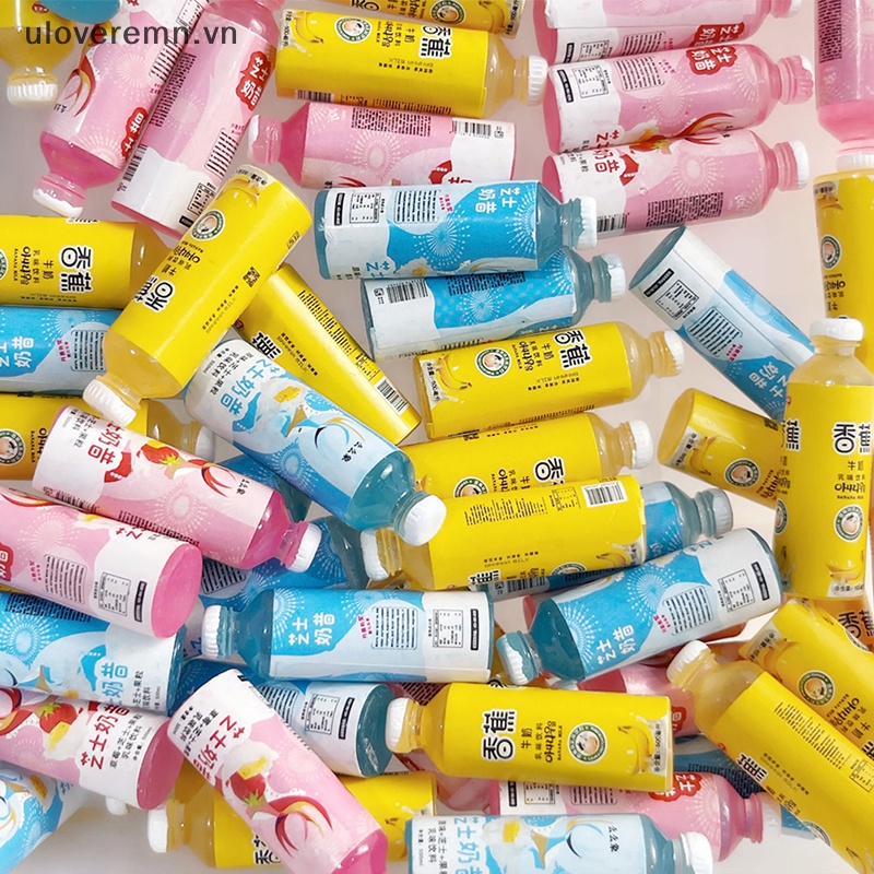 Set 10 Bình Nước Mini Tỉ Lệ 1 / 12 Cho Bé Chơi Đồ Hàng