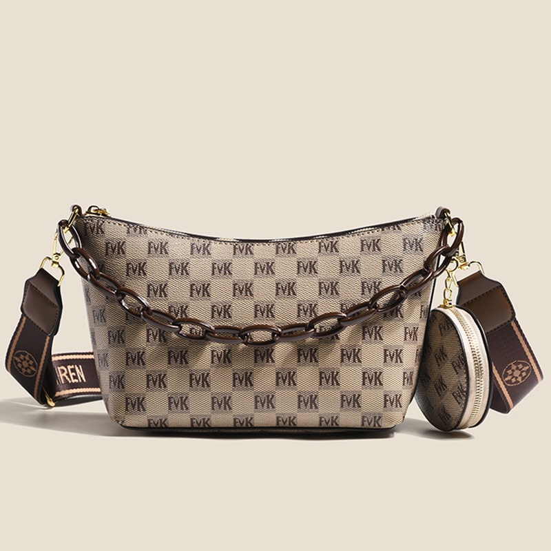 Túi Đeo Vai Hình Vuông Cỡ Nhỏ In Họa Tiết Kiểu Cổ Điển Thời Trang Cho Nữ