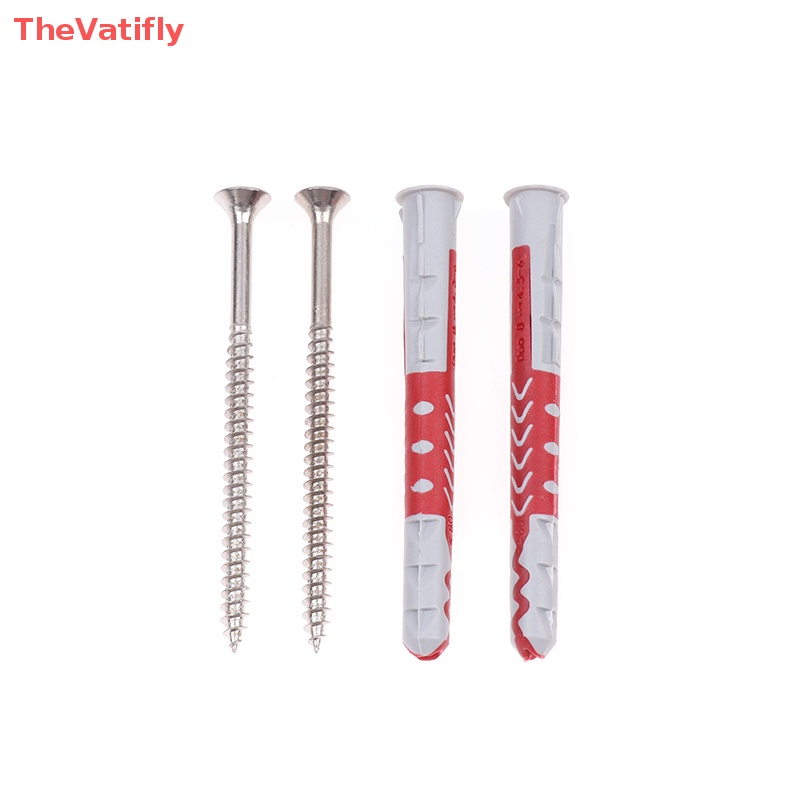 [Thevalifly] Set 2 Ống Nối Dài Phích Cắm Ống Nhựa Nylon Gắn Tường