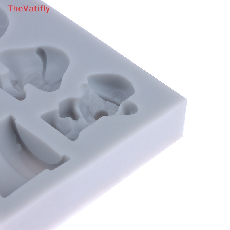 Khuôn Silicon Làm Bánh Kẹo / Sô Cô La / Cupcake Họa Tiết Hoạt Hình