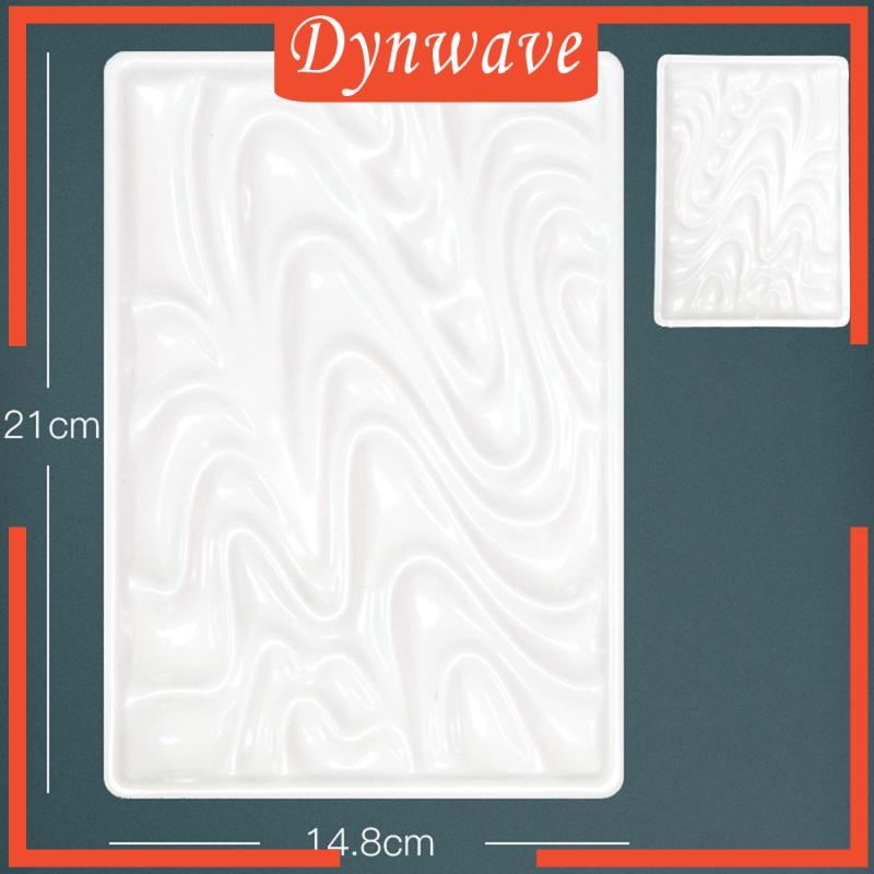 [Dynwave] Bảng Pha Màu Nước Giả Gốm Dễ Vệ Sinh DIY