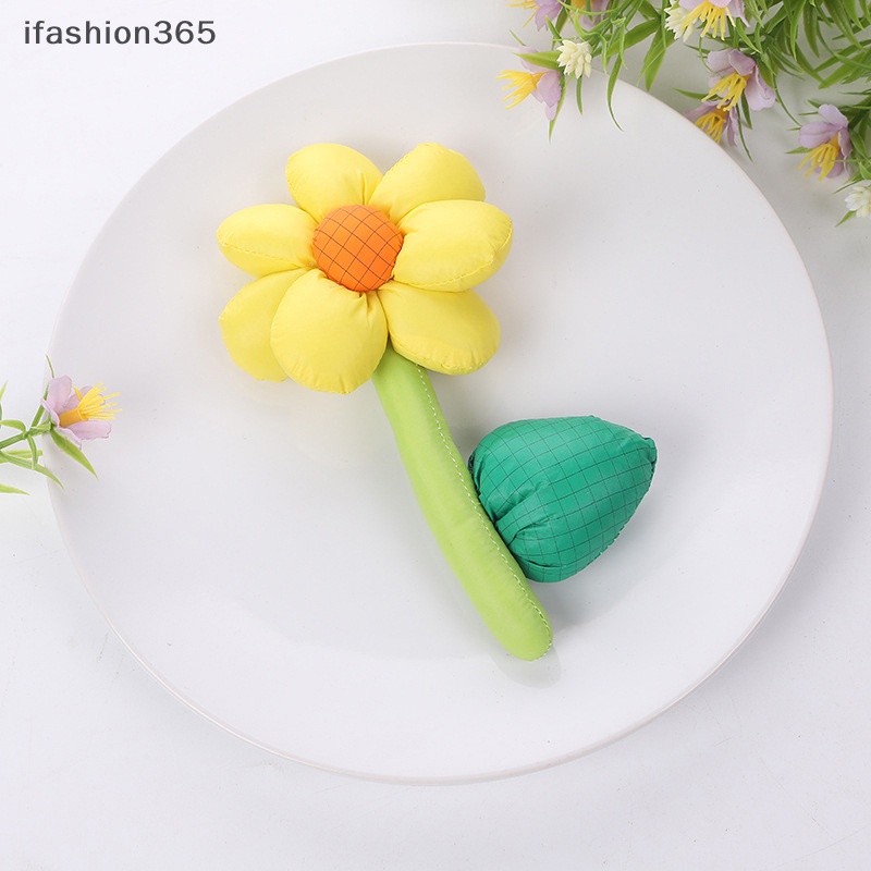 1 Cuộn Vải cotton Họa Tiết Hoa Hướng Dương Trang Trí Vali DIY Thời Trang ifashion365
