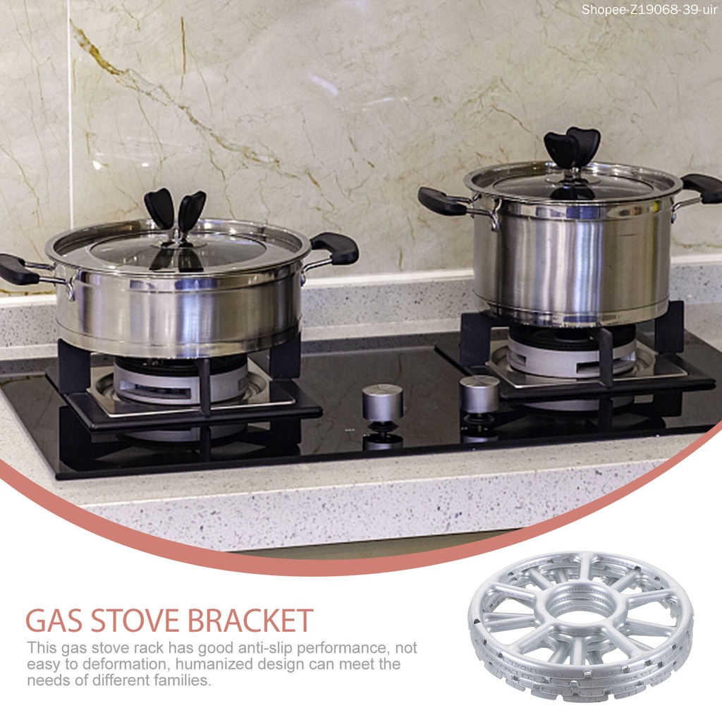 Set 4 Giá Đỡ Bếp Ga Bằng Kim Loại Chất Lượng Cao