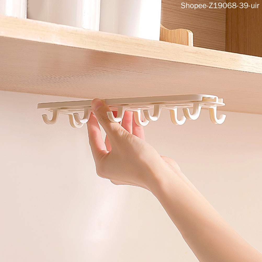 Giá Đỡ Dụng Cụ Nhà Bếp Bằng Thép Không Gỉ Có Móc Treo Trượt