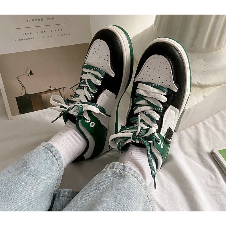 Giày Thể Thao Phối Màu Sắc retro Thời Trang Cho Nam