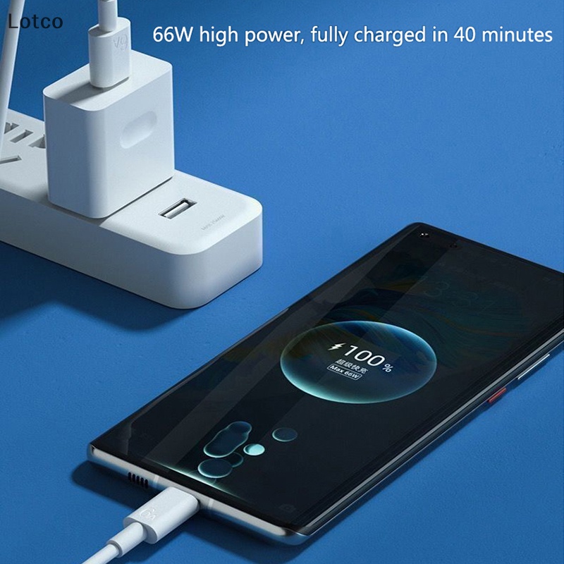 Lotco 7A 100W Loại C Cáp USB Cáp sạc siêu nhanh cho Huawei mate40pro nova9 VN