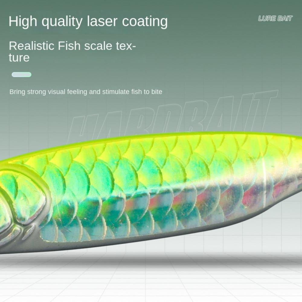 MYRONGVN Hộp 5 Mồi Giả Câu Cá Bằng Kim Loại 7 / 10 / 15 / 20 / 25 / 30G