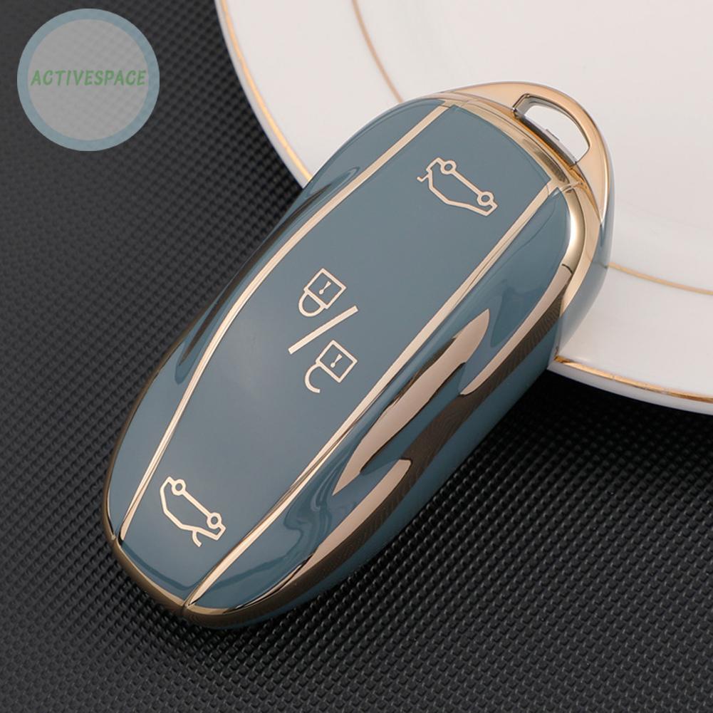 Car Key Cover Soft TPU White 1pc Black Green Brand New Remote Key Case【TESLA】