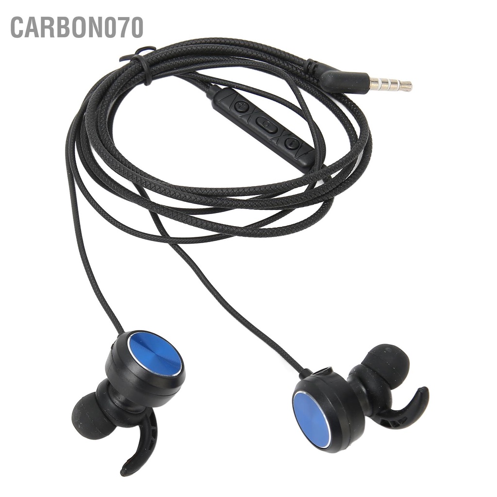 Carbon070 Tai Nghe Chơi Game 3.5Mm Có Dây Giảm Tiếng Ồn Mic Điều Chỉnh Thể Tháo Rời Cho Điện Thoại Xbox One PC