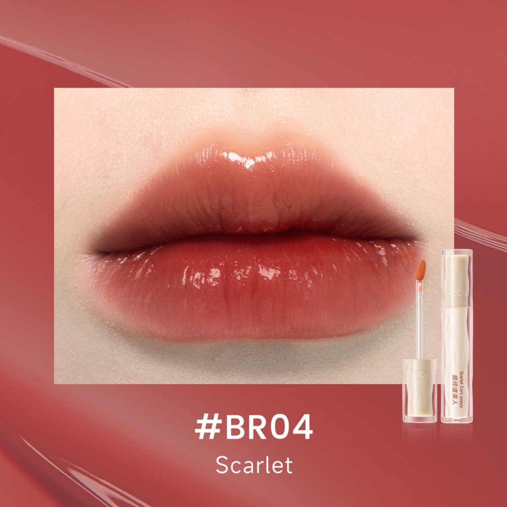 Son Bóng Focallure Khóa Màu Nước Không Bết Dính Trọng Lượng Nhẹ 2g