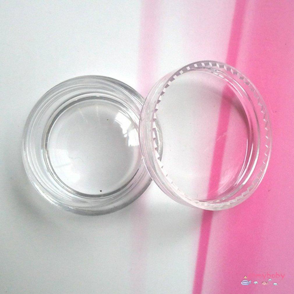 [InStock] 12 Cái Nhỏ Nhựa Rỗng Mẫu Hộp Đựng Du Lịch Vòng Trang Điểm Mỹ Phẩm Long Lanh Powerd Chai [Z/1]