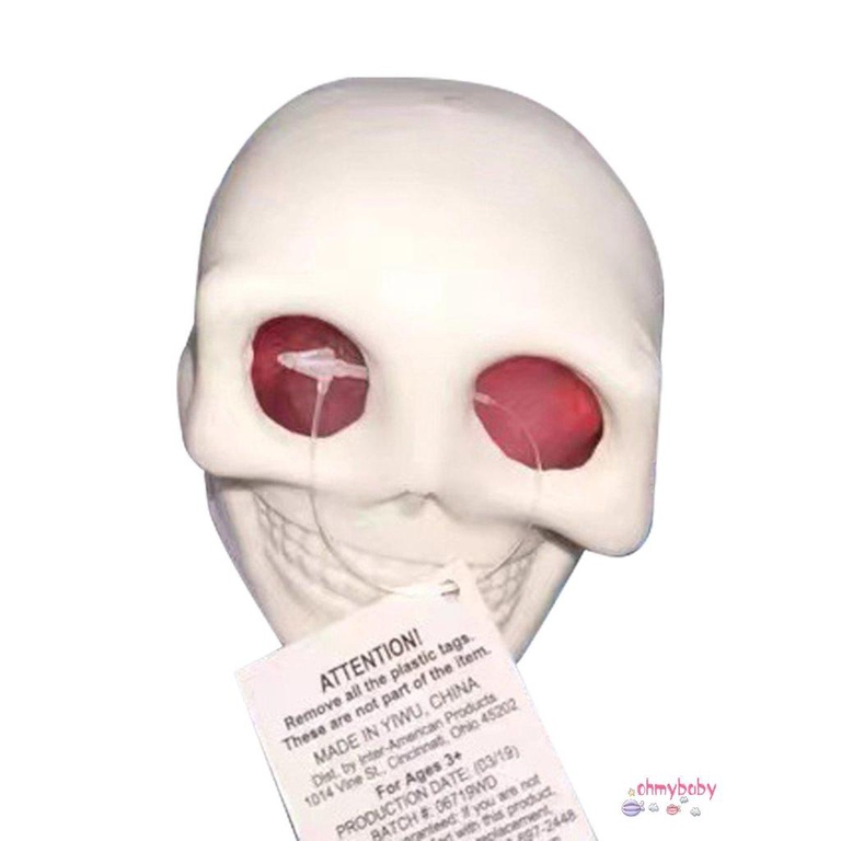 [Ready] Đáng Sợ Nổ Mắt Đầu Lâu Kẹp Đồ Chơi Giải Nén Kỳ Lạ Silicone [Z/5]