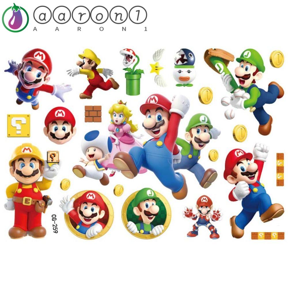 Nhãn Dán Hình Xăm Super Mario 1 Độc Đáo Cho Bé Diy