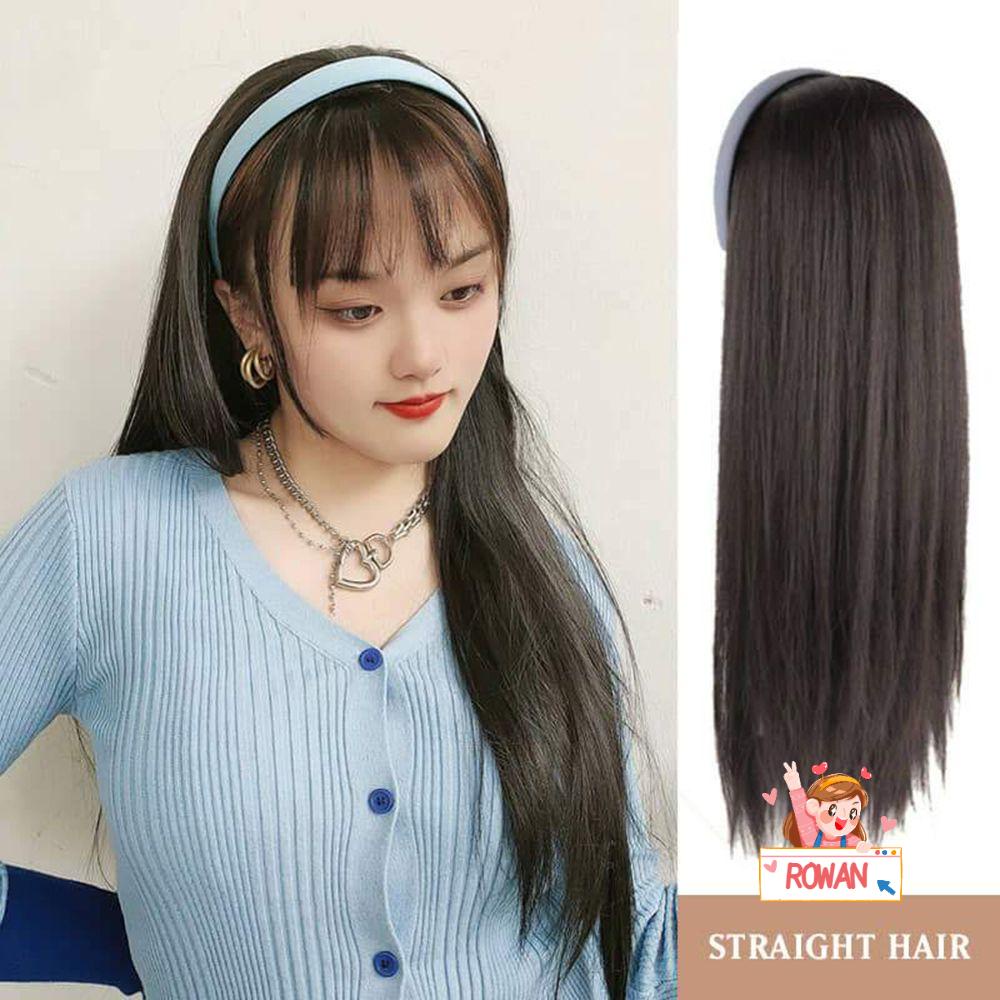 Băng Đô Giả Bằng Sợi Tổng Hợp Tự Nhiên Dùng Hóa Trang Hàng Ngày