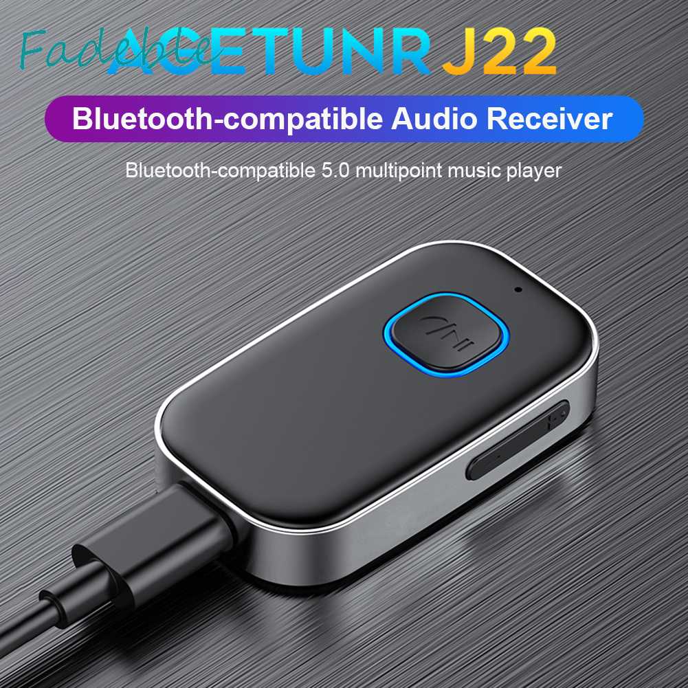 Thiết Bị Nhận Tín Hiệu Bluetooth 5.0 J22 Có Giắc Cắm 3.5mm Cho Tai Nghe Trên Ô Tô