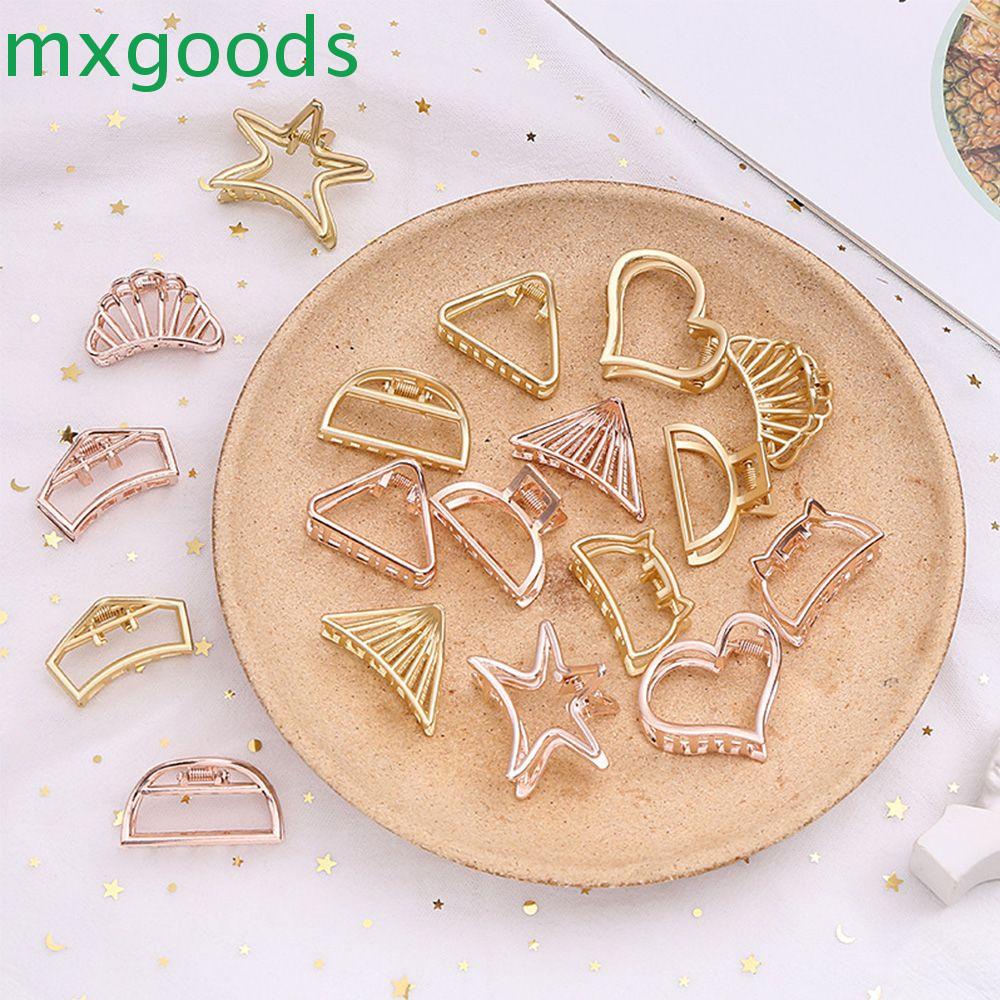 Kẹp Tóc Kim Loại Hình Trái Tim Thời Trang Dành Cho Nữ