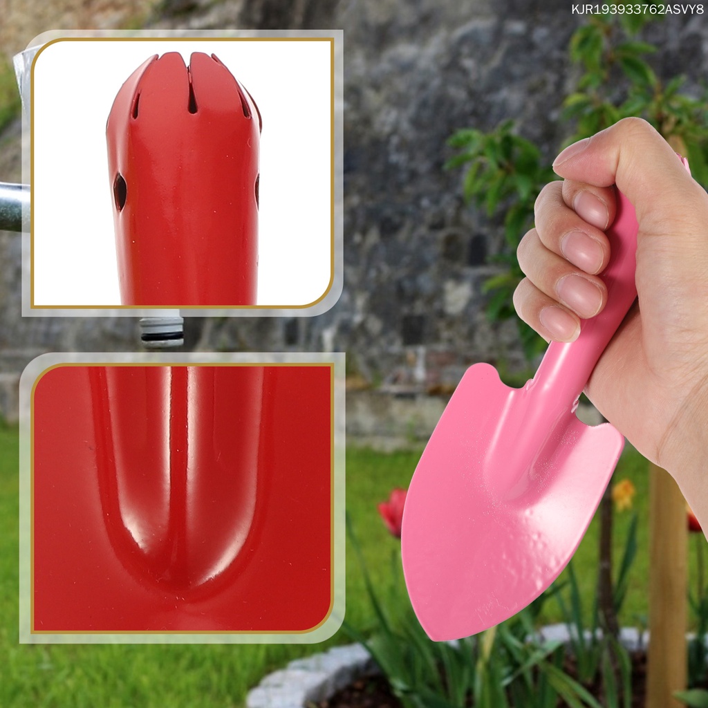 Bộ 4 Dụng Cụ Xẻng Xúc Đất Bằng Kim Loại Tiện Dụng Cho Bé