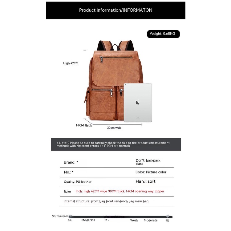 Ba Lô Da pu Thời Trang Hàn Quốc Mới