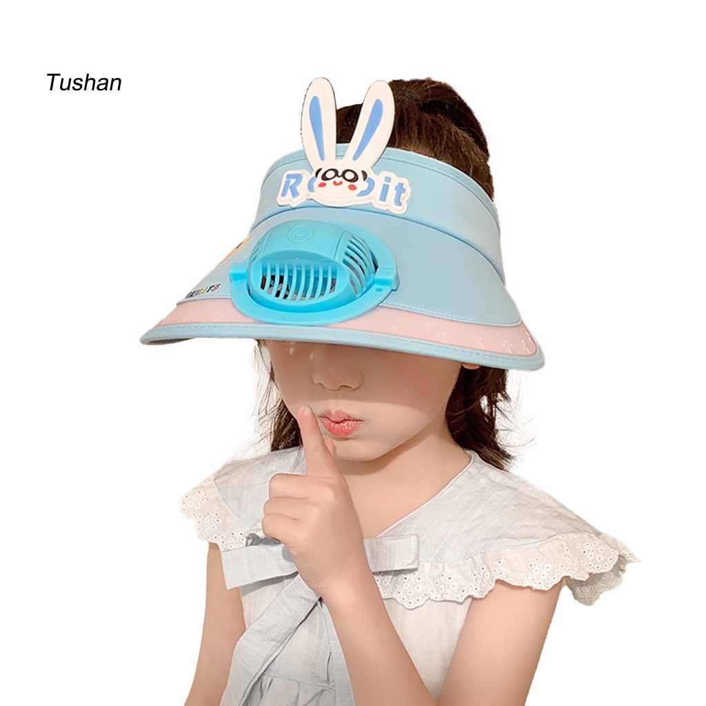 Mũ Vành Rộng Chống Nắng / Tia UV Họa Tiết Hoạt Hình Dễ Thương Cho Bé