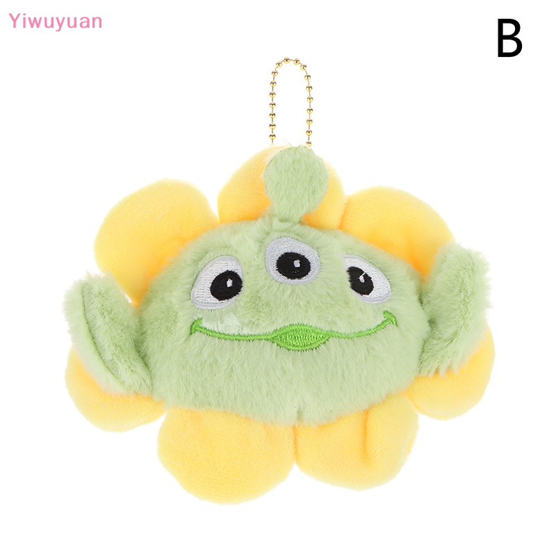 < Yiwuyuan > Móc Chìa Khóa Hình Đồ chơi nhồi bông Hoa Hướng Dương / Gấu Mềm Mại Trang Trí Ba Lô / Túi Xách / Xe Hơi