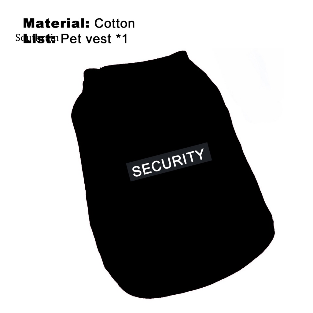 Áo Thun Cotton Cổ Tròn In Chữ Hai Tầng Thời Trang Mùa Hè Dành Cho Cún Cưng
