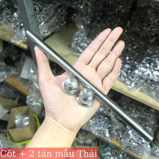 Cốt trước kèm tán inox304 mẫu Thái và M3 dành cho các dòng xe