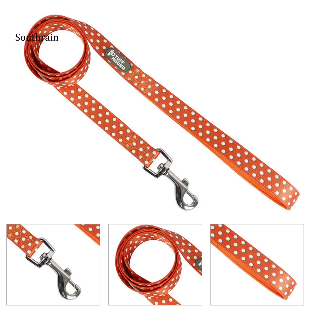 Dây Dắt Thú Cưng Đi Dạo Họa Tiết Hình Học Độ Bền Cao