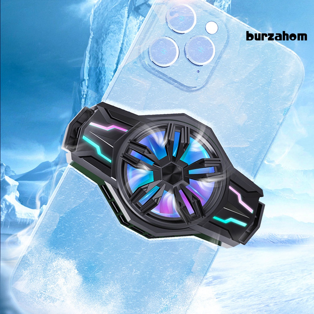 [BR] S1 Quạt Làm Mát Điện Thoại Di Động Dạng Kẹp Tản Nhiệt Bán Dẫn Không Trượt Ít Tiếng Ồn Nhiều Màu Sắc