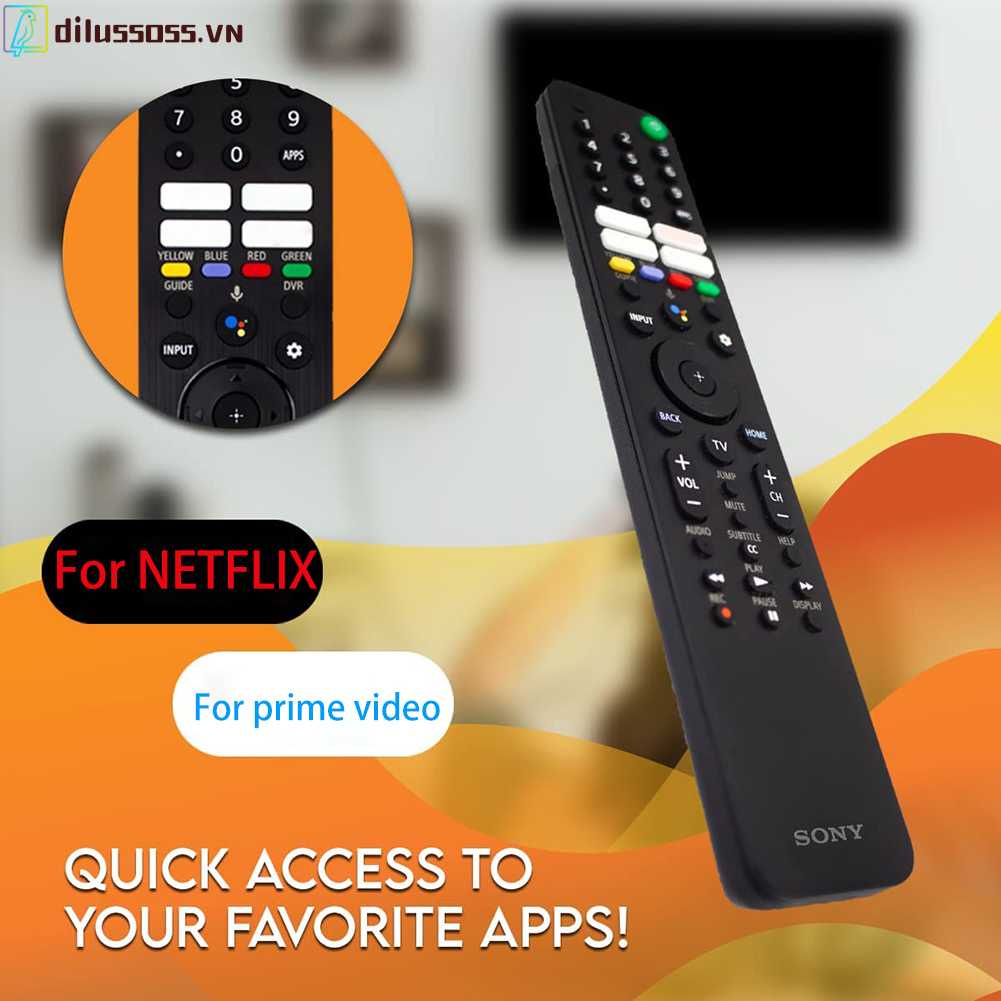 Điều Khiển Từ Xa RMF-TX520U Cho TV Sony Bravia / KD / XR