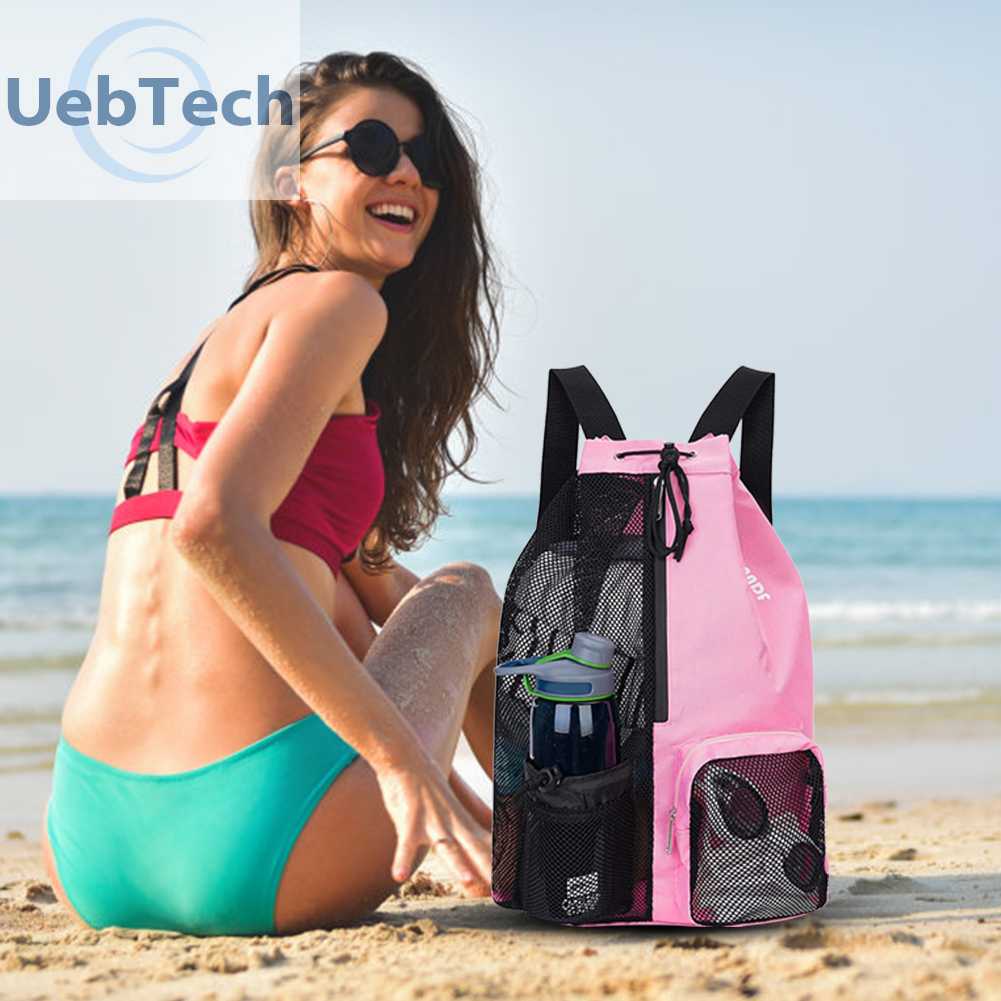 Balo Dây Rút Bằng Lưới Dày Dặn Để Tập Bóng Rổ Tiện Dụng