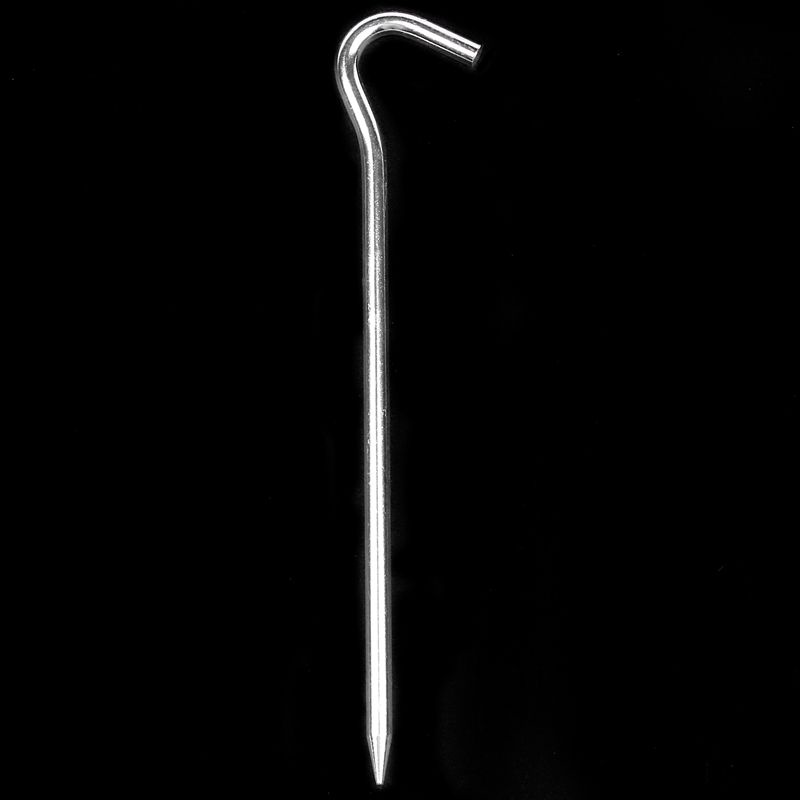 Cọc Dựng Lều Bằng Kim Loại Dài 18cm Kèm 10 Chốt Cố Định