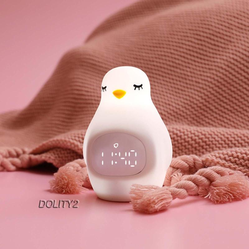 [Dolity2] Đồng Hồ Báo Thức Màn Hình Cảm Ứng Điều Khiển Ánh Sáng Cho