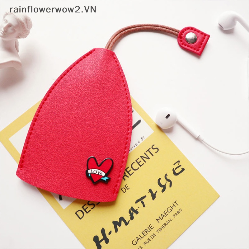 [Hàng Có Sẵn] Ví Da PU Đựng Chìa Khóa Xe Hơi Dạng Kéo Hoạt Hình Dễ Thương Unisex (H)