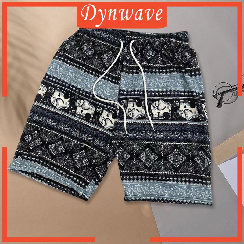 Quần Short Đi Biển Mùa Hè In Hình Voi Thái Lan Boho Thái Lan Cho Nam Và Nữ
