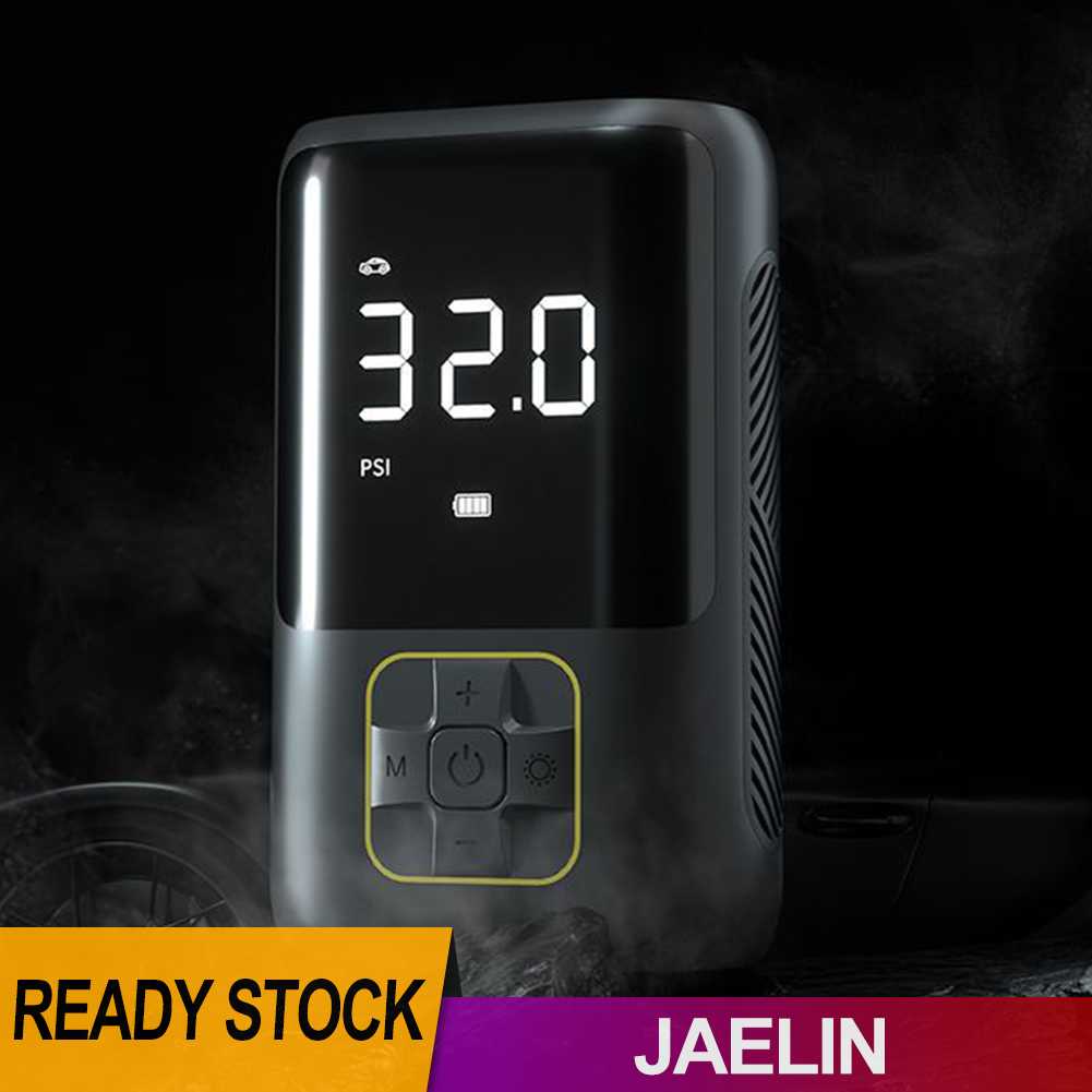 Máy Bơm Lốp Xe Điện Tử Mini 4000mAh 150PSI Type-C USB Có Thể Sạc Lại