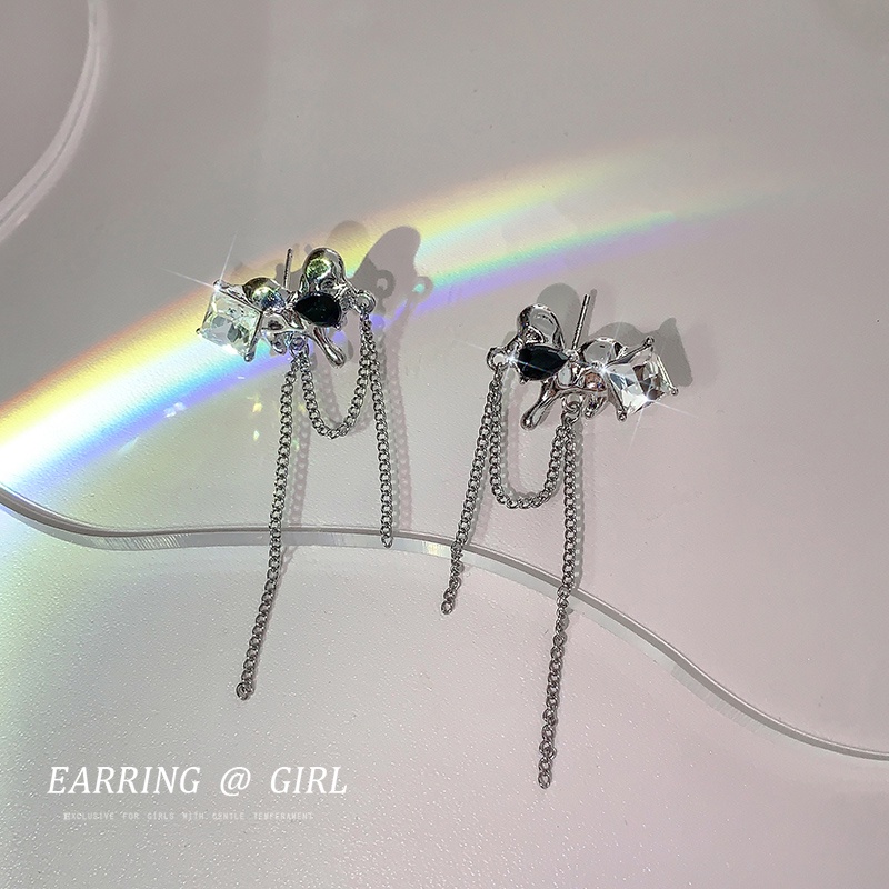 Khuyên Tai Bạc Tua Rua Phong Cách Mới 2023