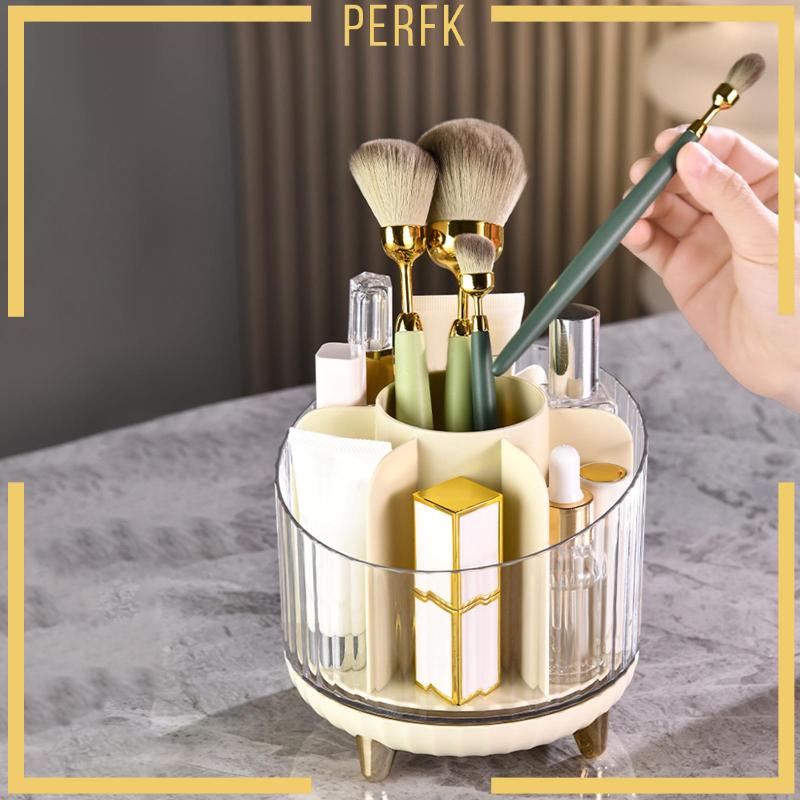 Giá Đỡ Cọ Trang Điểm Xoay 360 Độ Tiện Dụng