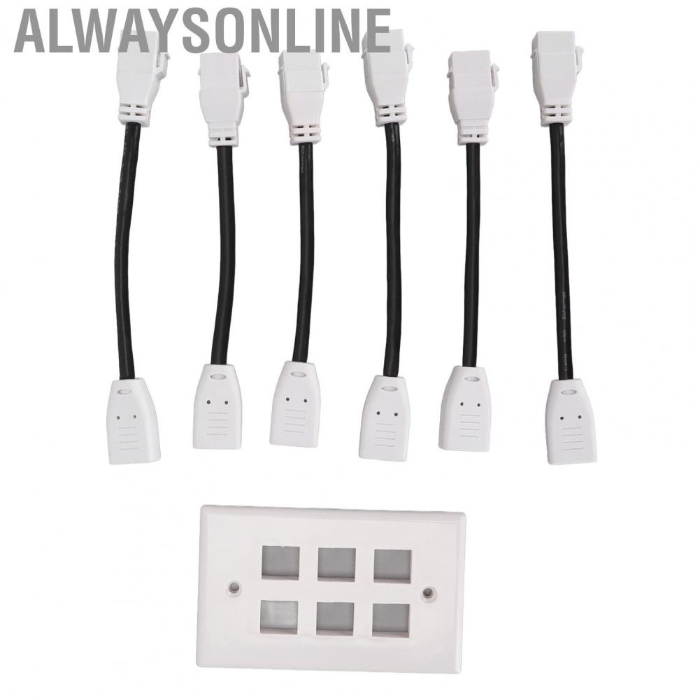 Alwaysonline HD Multimedia Interface Wall  With Female To Inter NEW