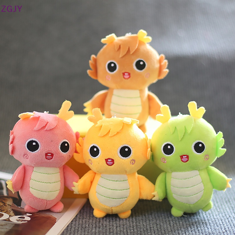 Móc Khóa Khủng Long Nhồi Bông 12CM Dễ Thương Mới