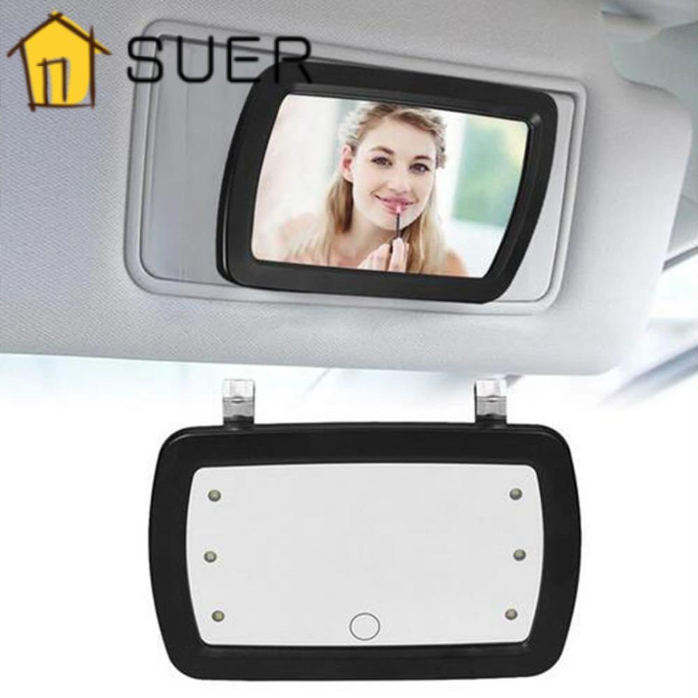 Đèn LED 6 Bóng Cảm Ứng Gắn Tấm Che Nắng Cho Xe Hơi