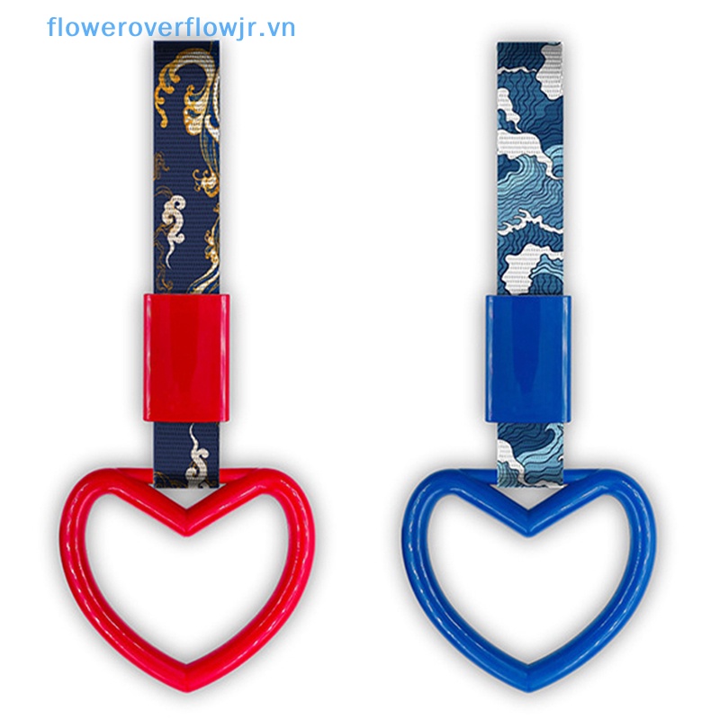 Fjr Vòng Kéo Tay Cầm Hình Trái Tim Trang Trí Phong Cách Nhật Bản Phổ Biến Cho Xe Hơi Ukiyo-e