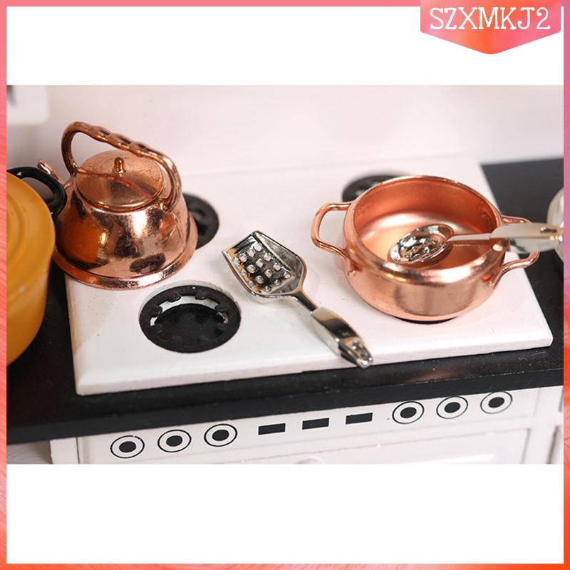 Set 4 Dụng Cụ Nấu Ăn Mini Trang Trí Nhà Búp Bê