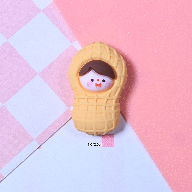 Set 10 Phụ Kiện Trang Trí Điện Thoại Hình Trái Cây Hoạt Hình Dễ Thương DIY