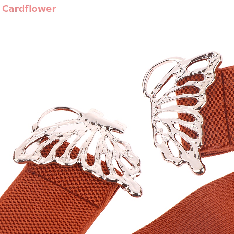 Thắt Lưng Co Giãn Khóa Hình Bướm Thời Trang Mới Cho Nữ